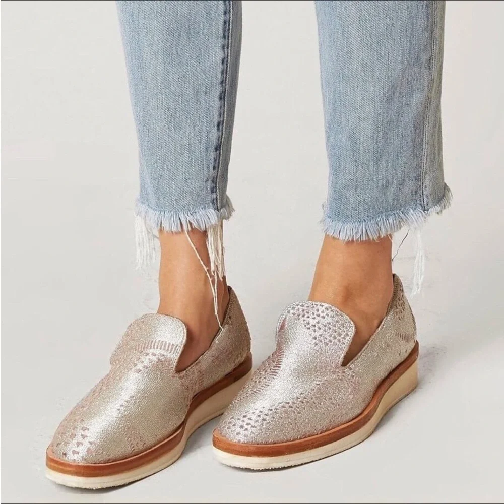 Free People Snake Eyes Loafers